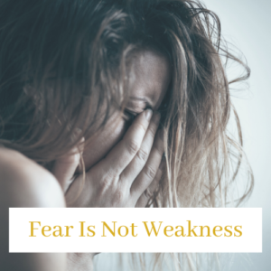 Fear Is Not Weakness